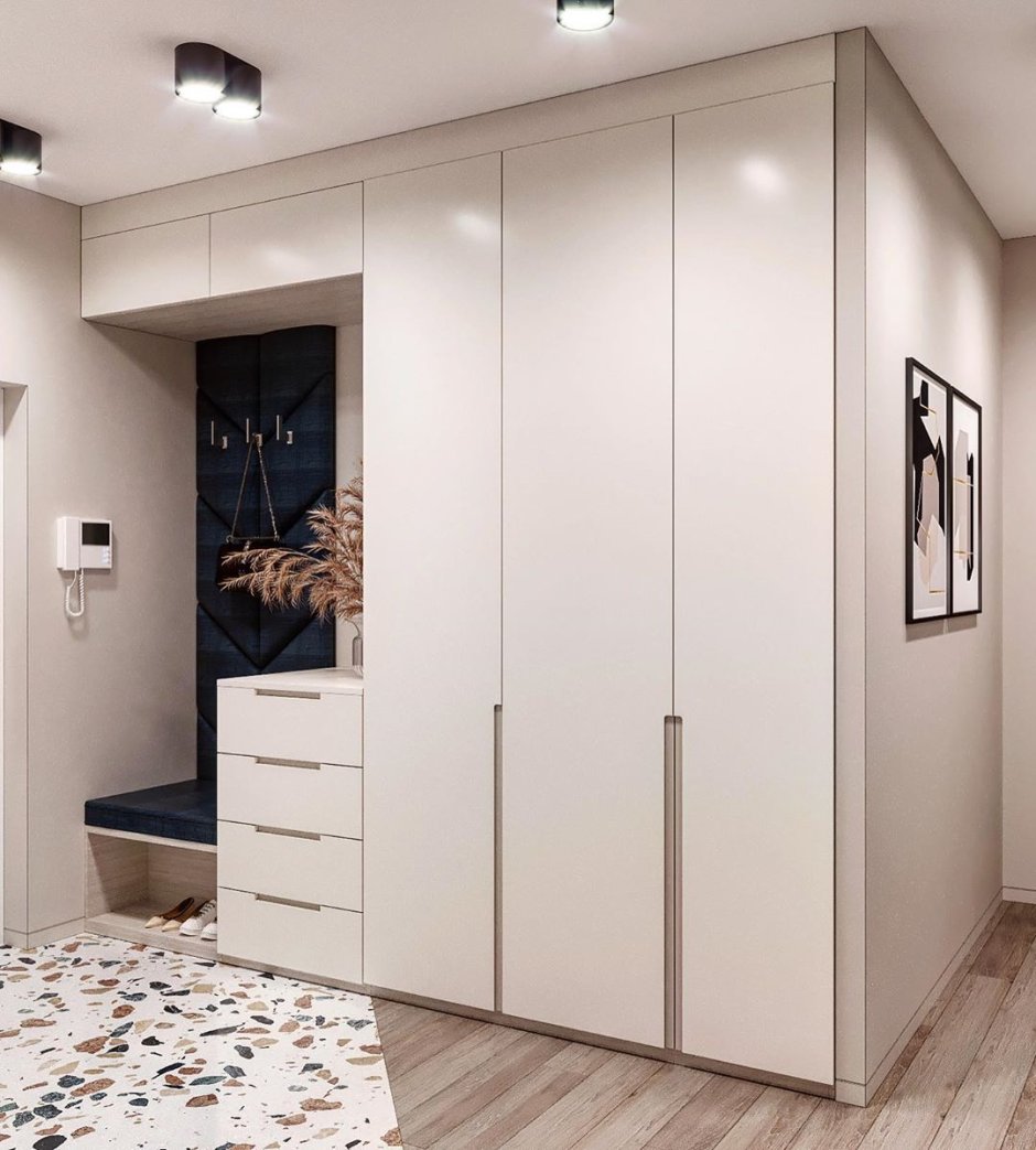 Современные распашные шкафы в прихожую