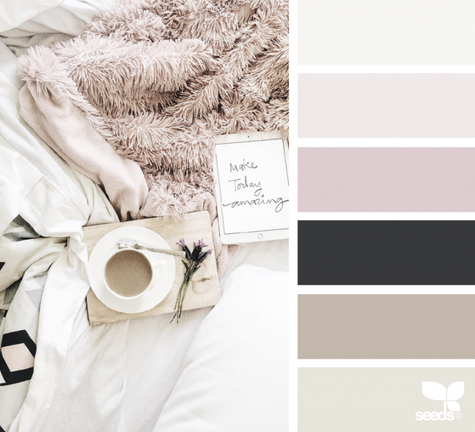 Сочетание белый серый бежевый