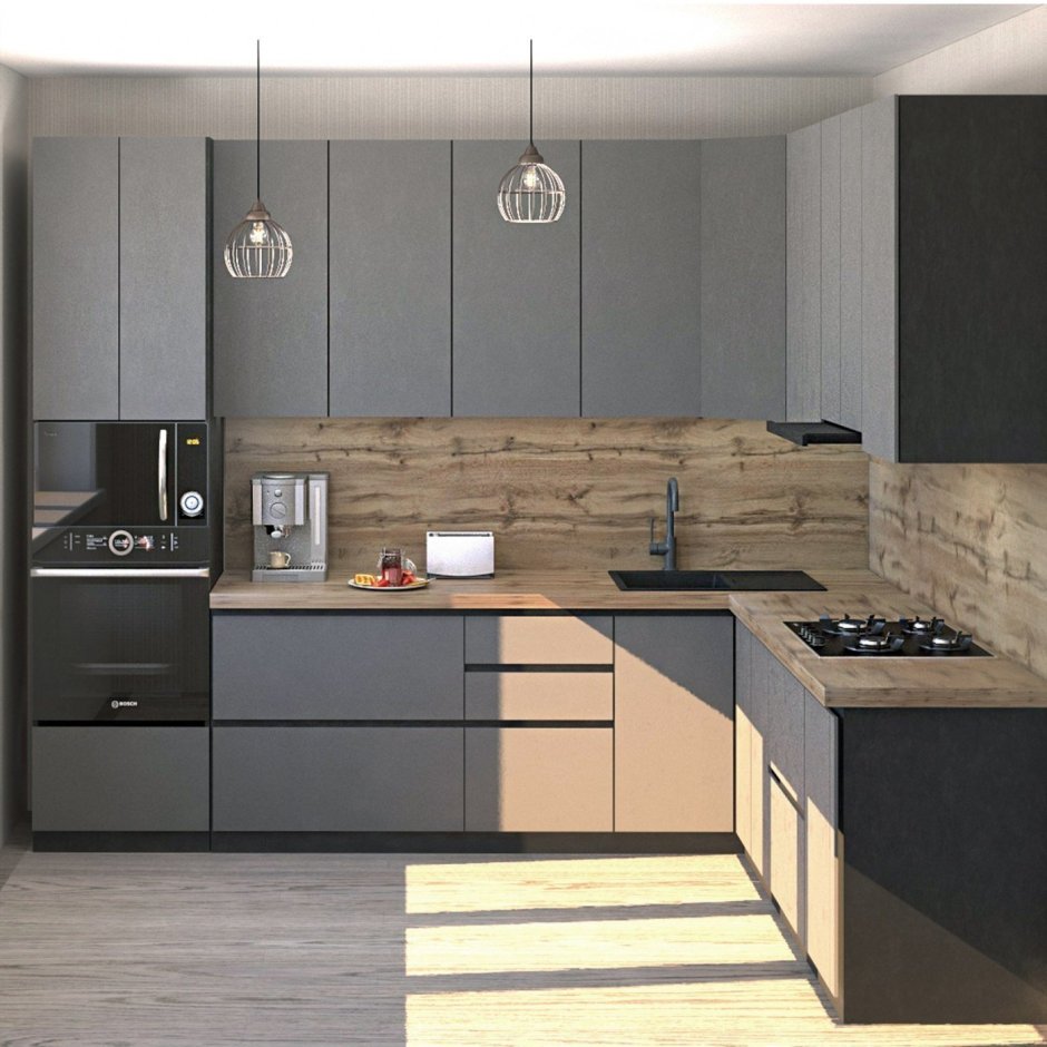 Современные кухонные гарнитуры угловые