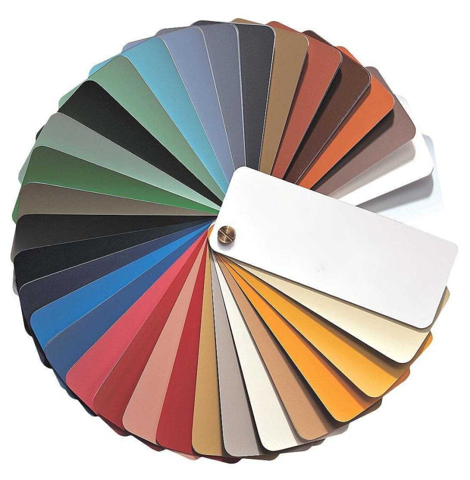 Палитра ламинации пластиковых окон Рехау