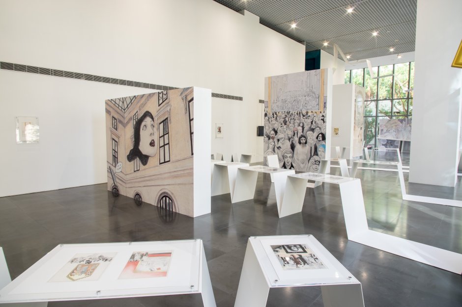 Оформление выставочного пространства