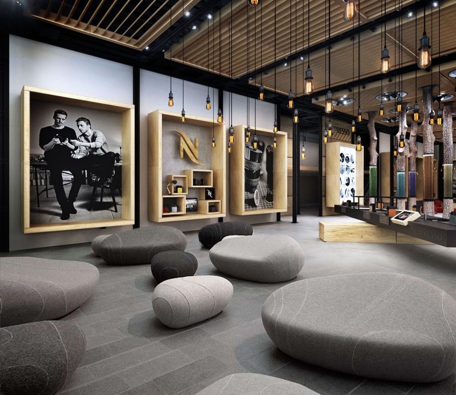 Интерьер современного музея