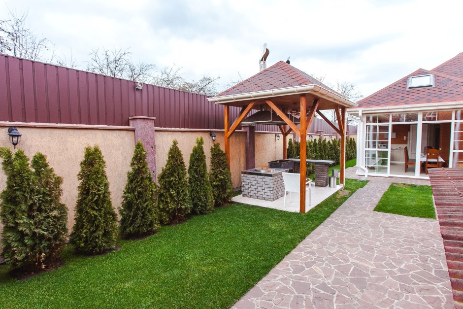 Благоустройство частного двора