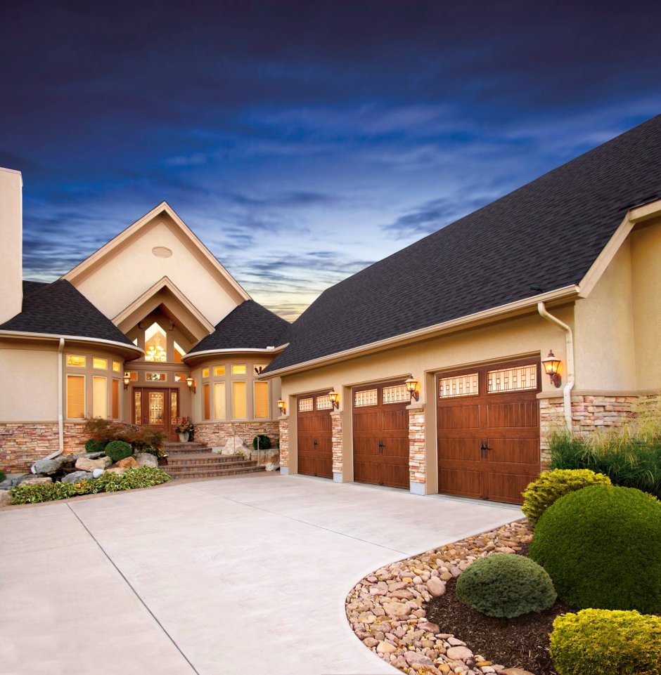 Красивые коттеджи с гаражом