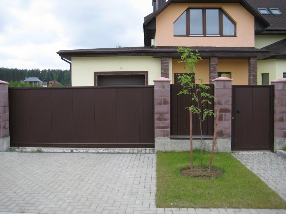 Откатные ворота Дорхан