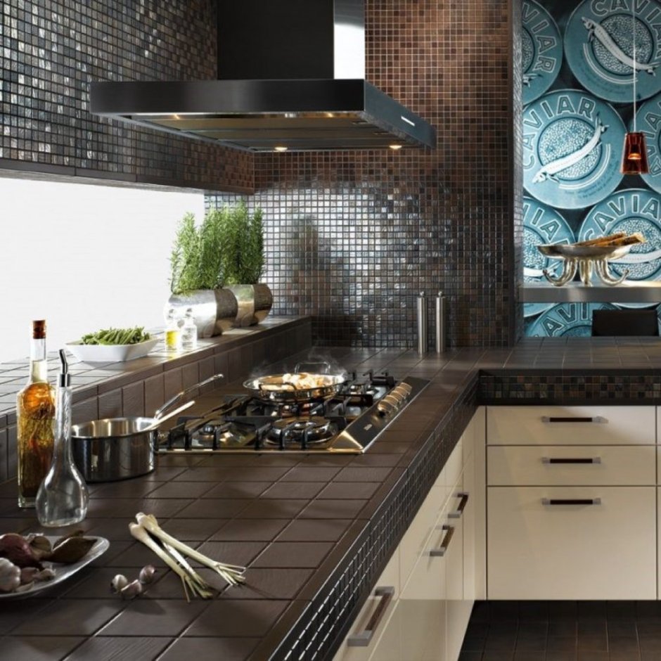 Красивые фартуки для кухни