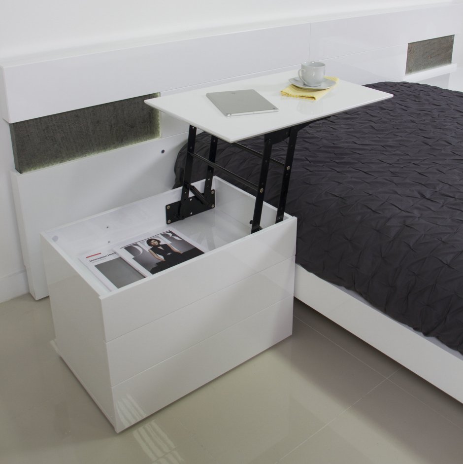 Выдвижной прикроватный столик