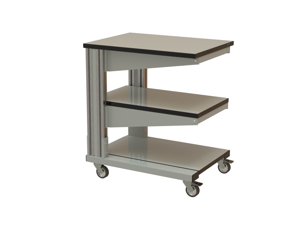 ПС-07 ESD комфорт, стол подкатной