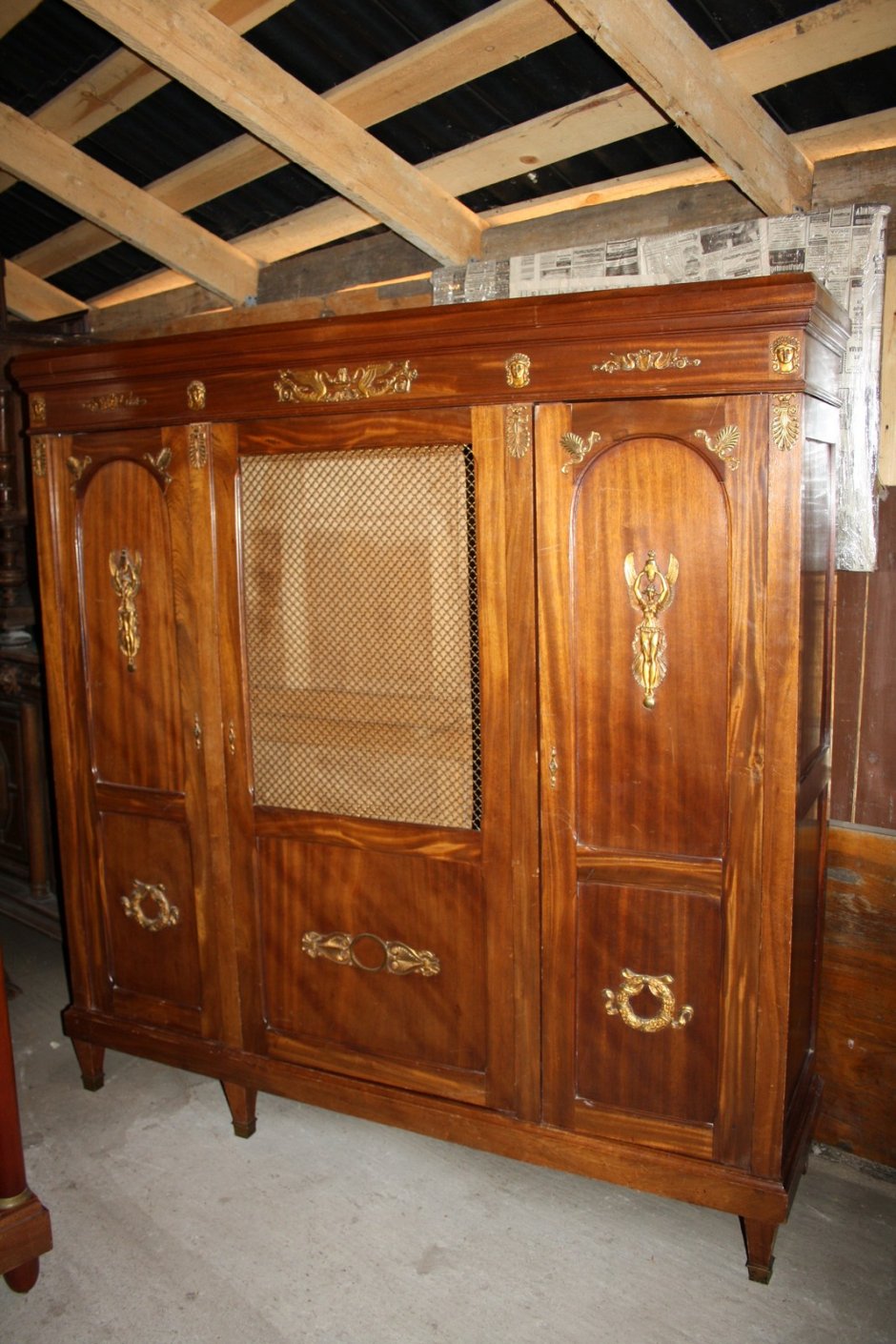 Платяной шкаф сталинский Ампир