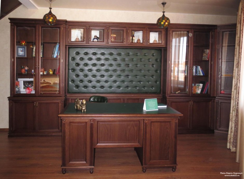 Отделка кабинета