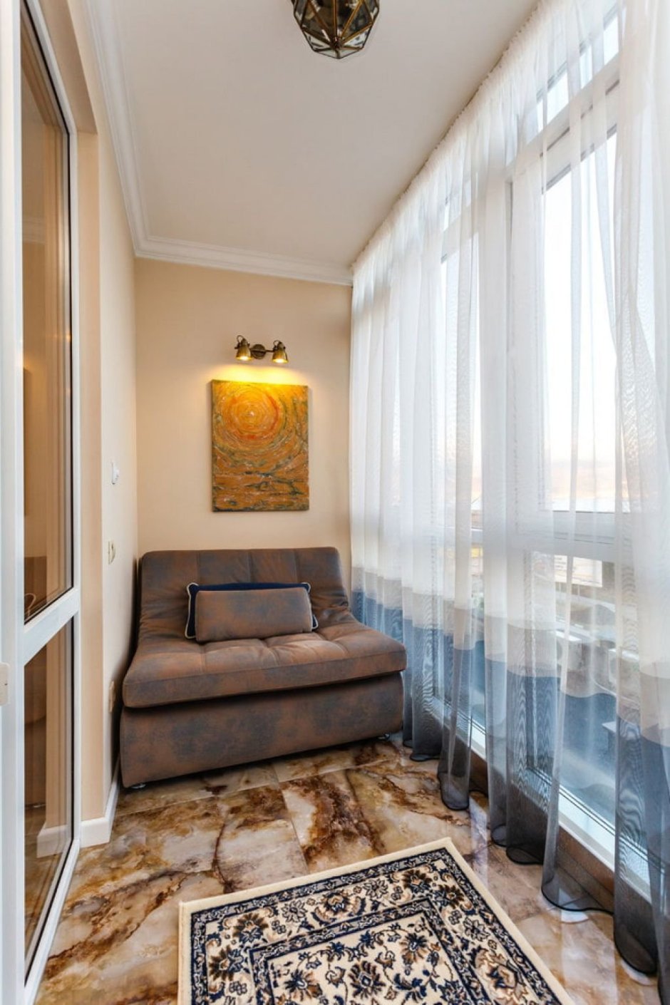 Тюль на балкон