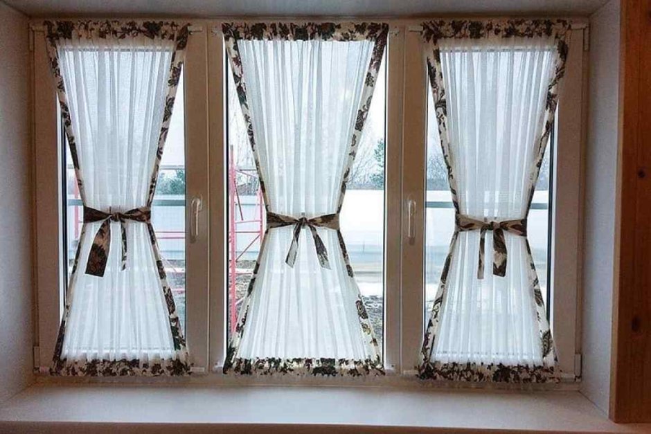 Шторы песочные часы на стеклопакеты