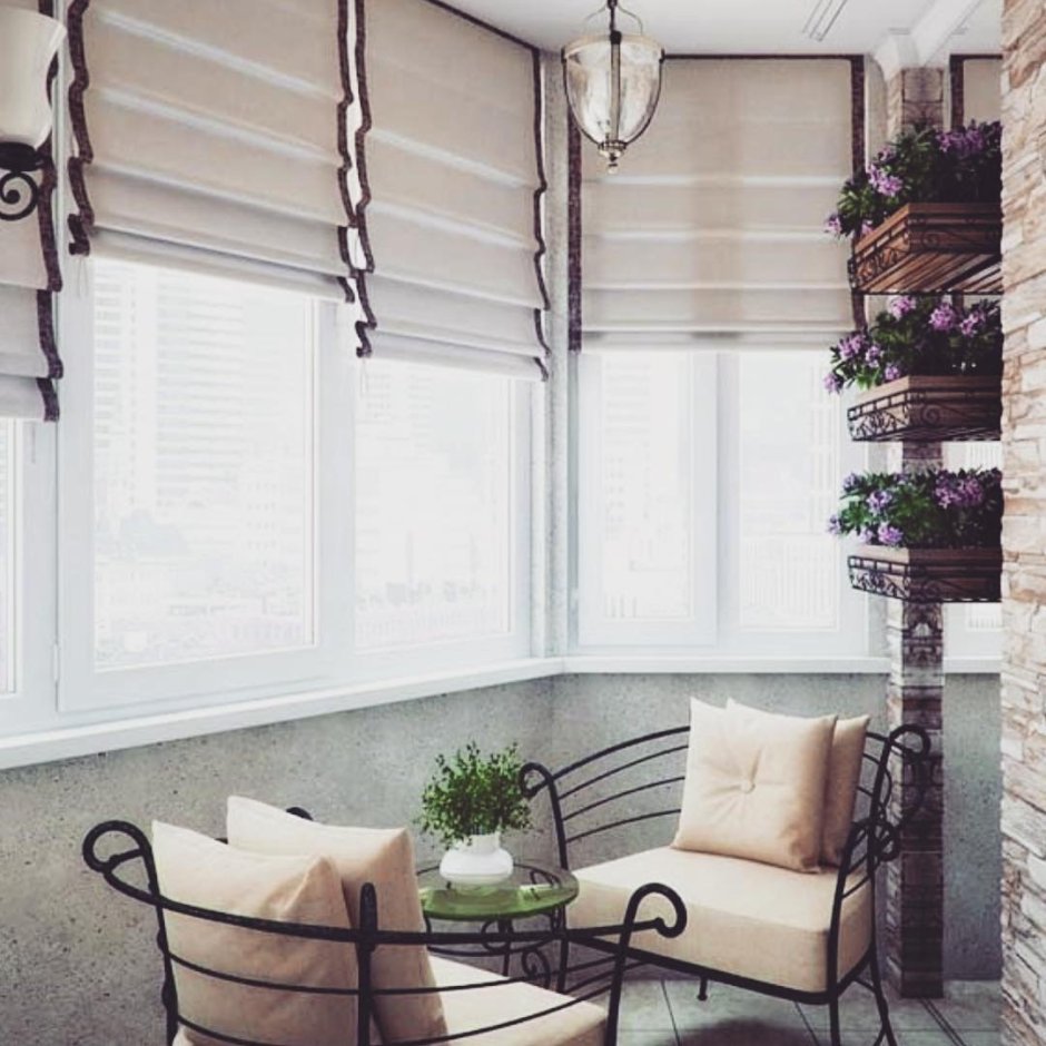 Шторы для балкона есть