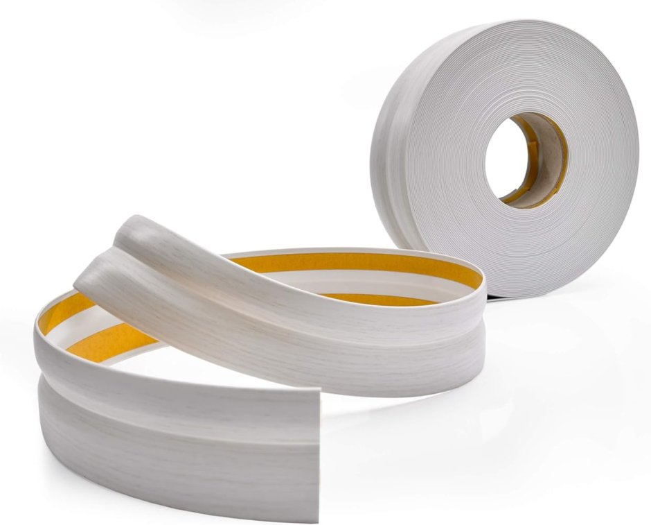 Лента плинтусная ПВХ самоклеящаяся