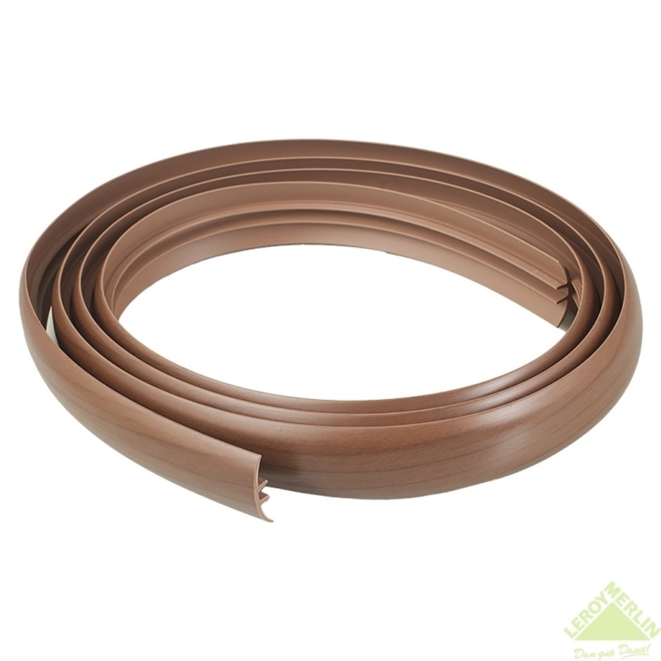 Плинтус гибкий напольный Леруа