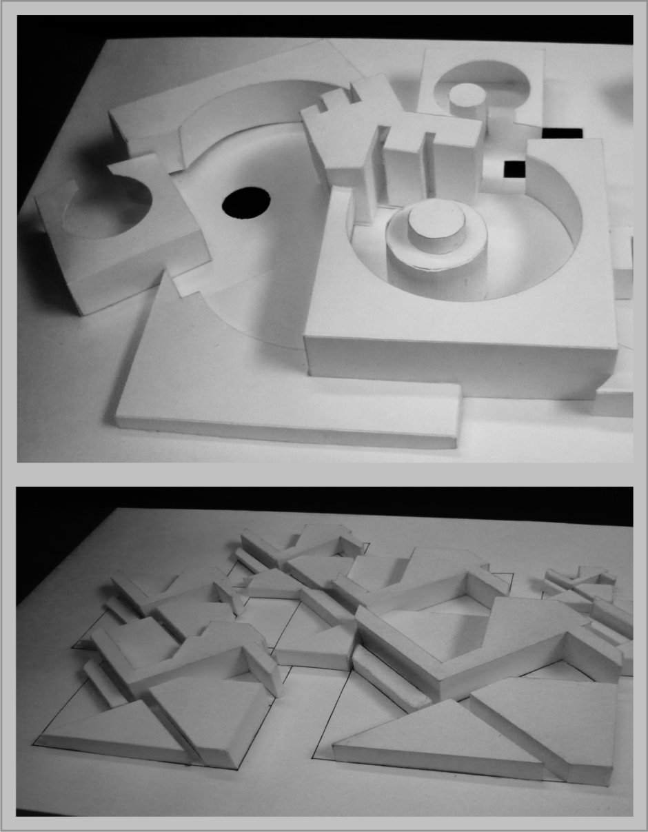 Объемная пространственная композиция