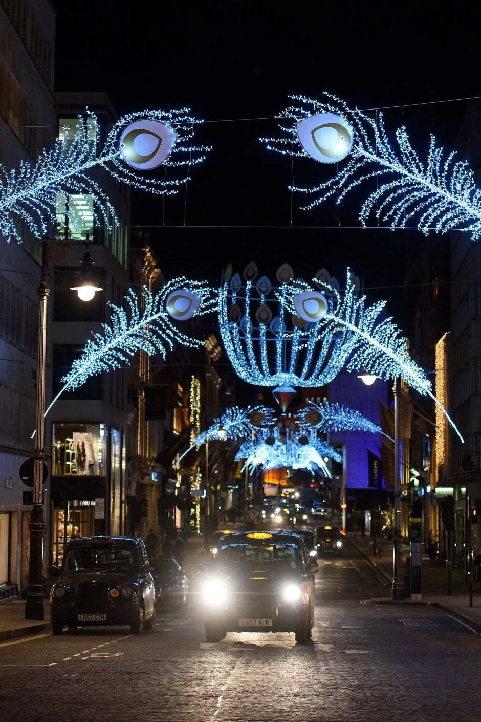 Новогоднее освещение города