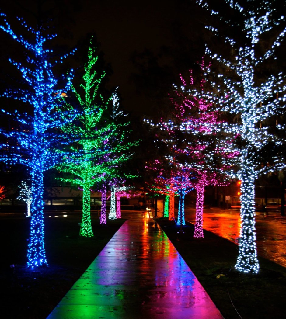 Новогодние украшения для улицы