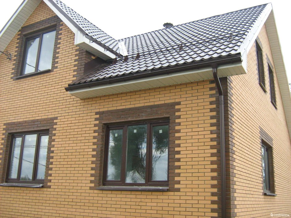 Дома из облицовочного кирпича