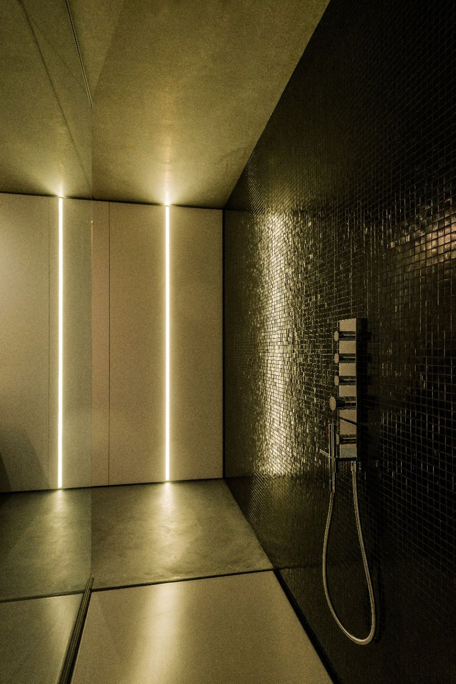 Подсветка в душевой