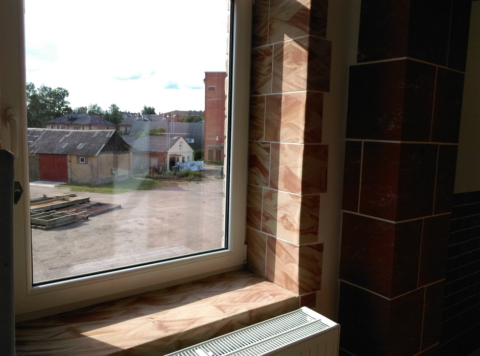 Отделка оконных проемов