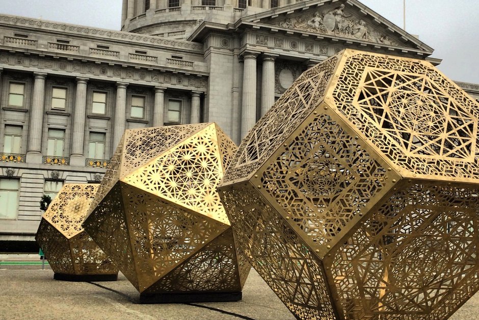 Звездчатые многогранники в архитектуре