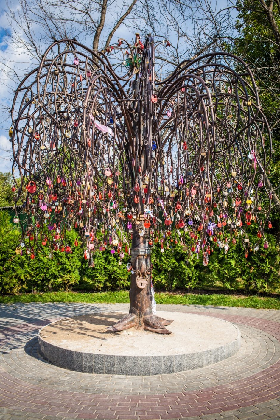 Нерехта дерево замочков