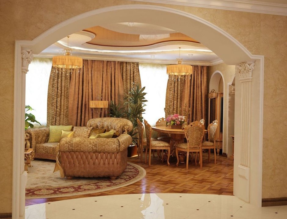 Арки в интерьере