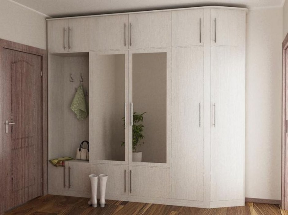 Распашной шкаф в коридор