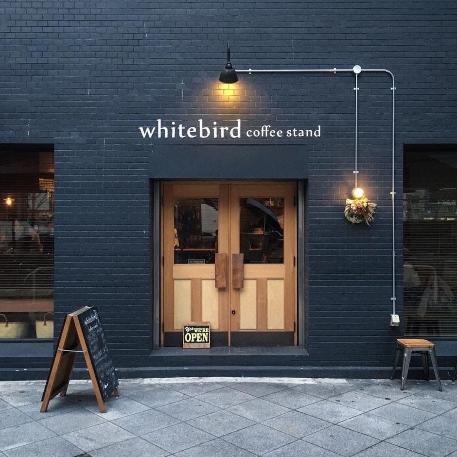 Фасад кофейни