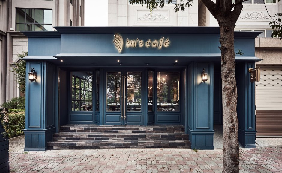 Входная группа кафе