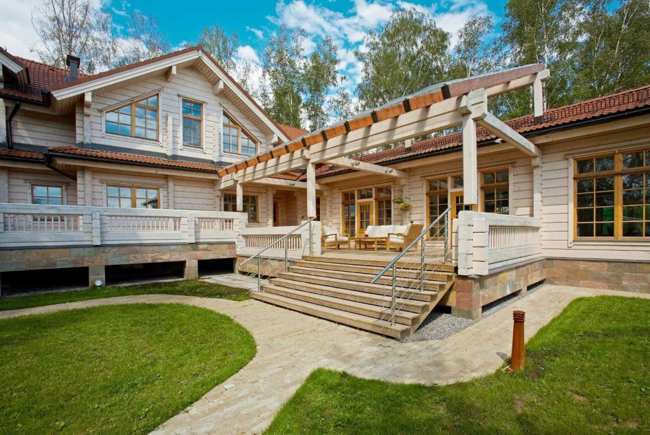 Проект Honka из клееного бруса