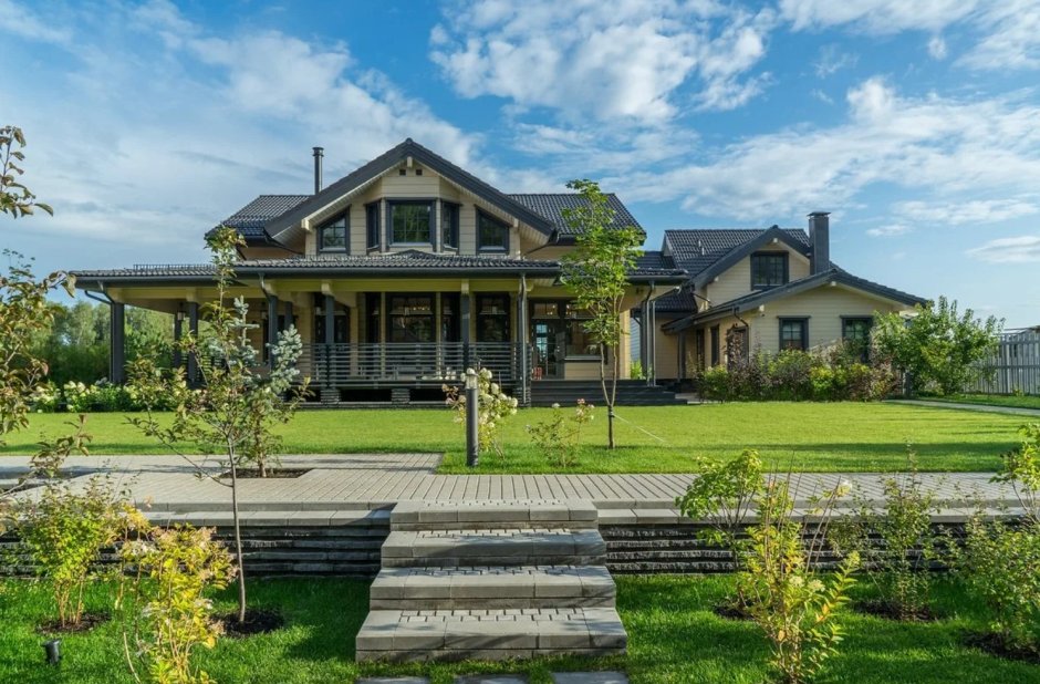 Хонка фото домов с гаражами