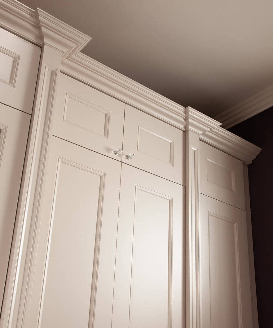 Молдинги на шкаф своими руками