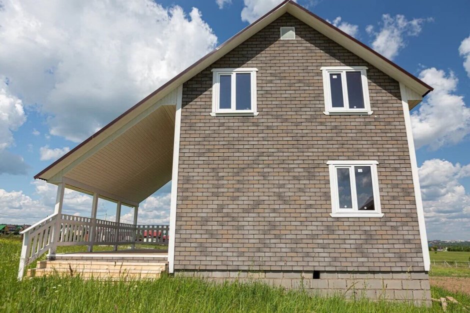 Фасад Хауберк ТЕХНОНИКОЛЬ