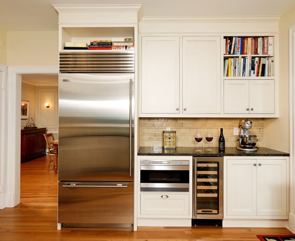 Встроенные холодильники в нишу