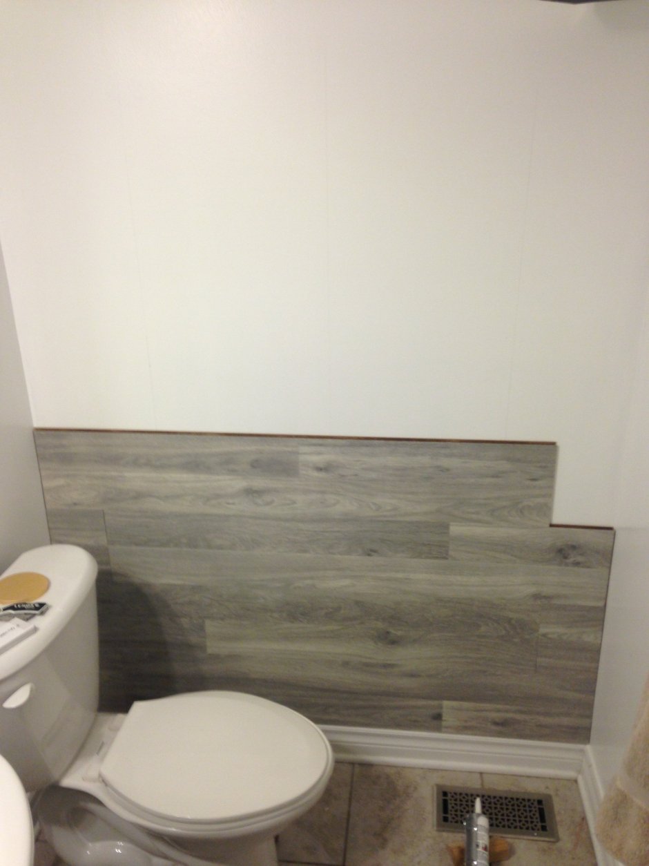 Туалет ламинат самоклеющаяся на стены