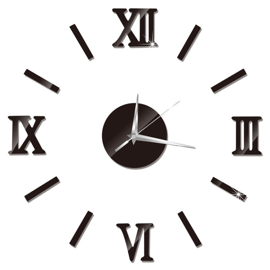 Часы с римскими цифрами