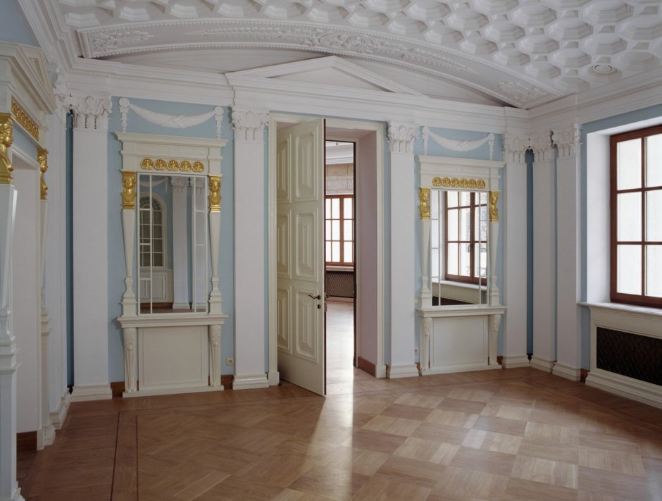 Анфилада комнат дворянской усадьбы
