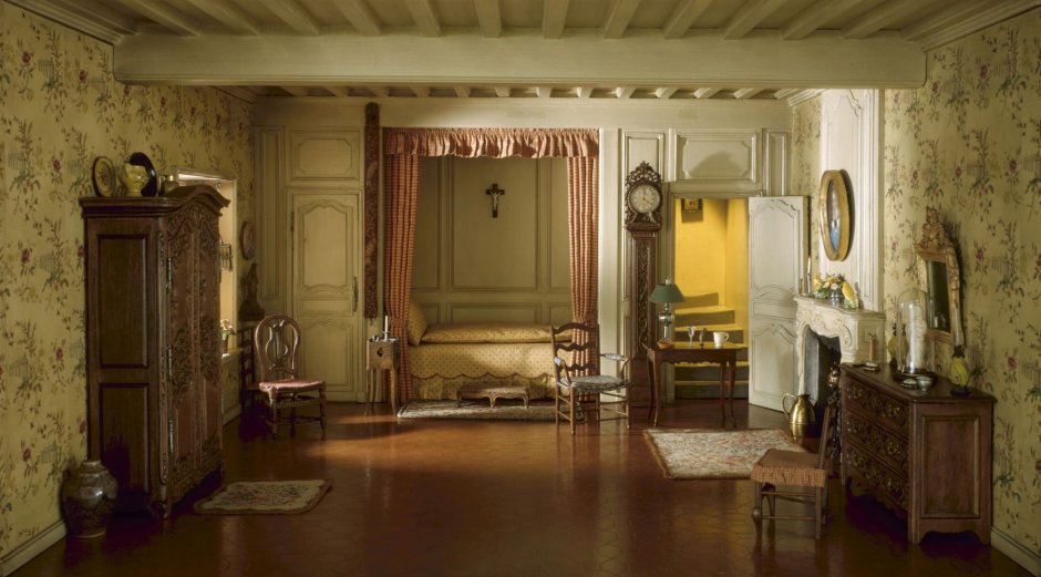 Комната в дворянской усадьбе 19 века