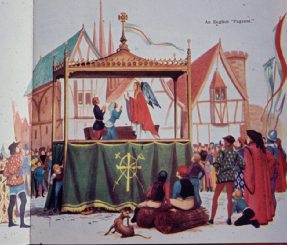 Средневековый театр литургическая драма