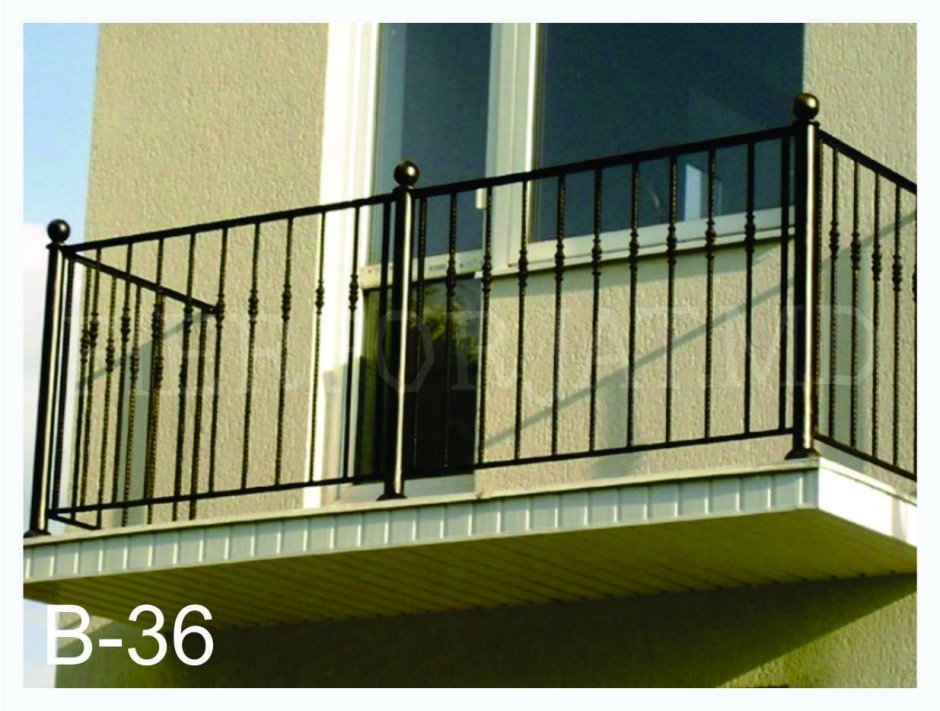 Ограждения между балконами