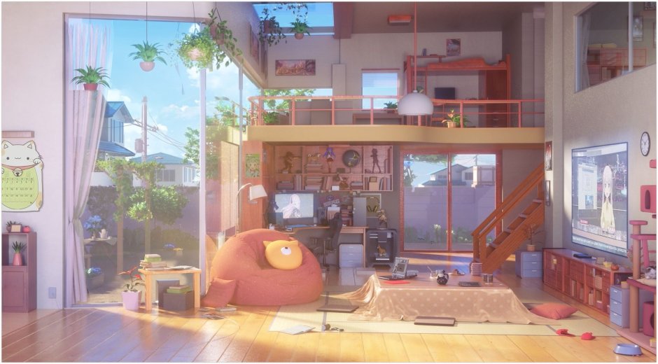 Игровая комната аниме
