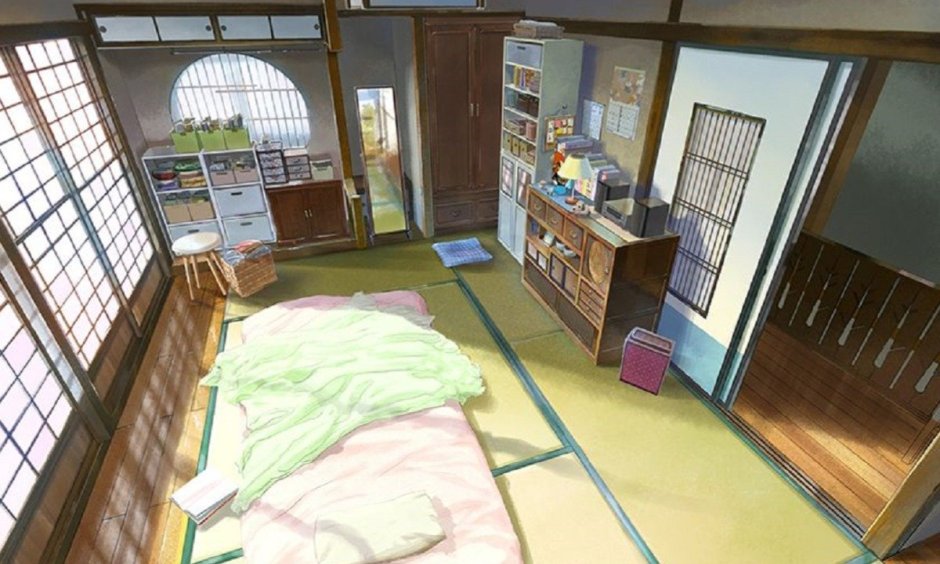 Японские квартиры из аниме