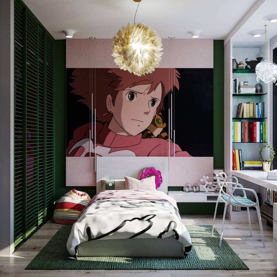 Квартира в стиле аниме