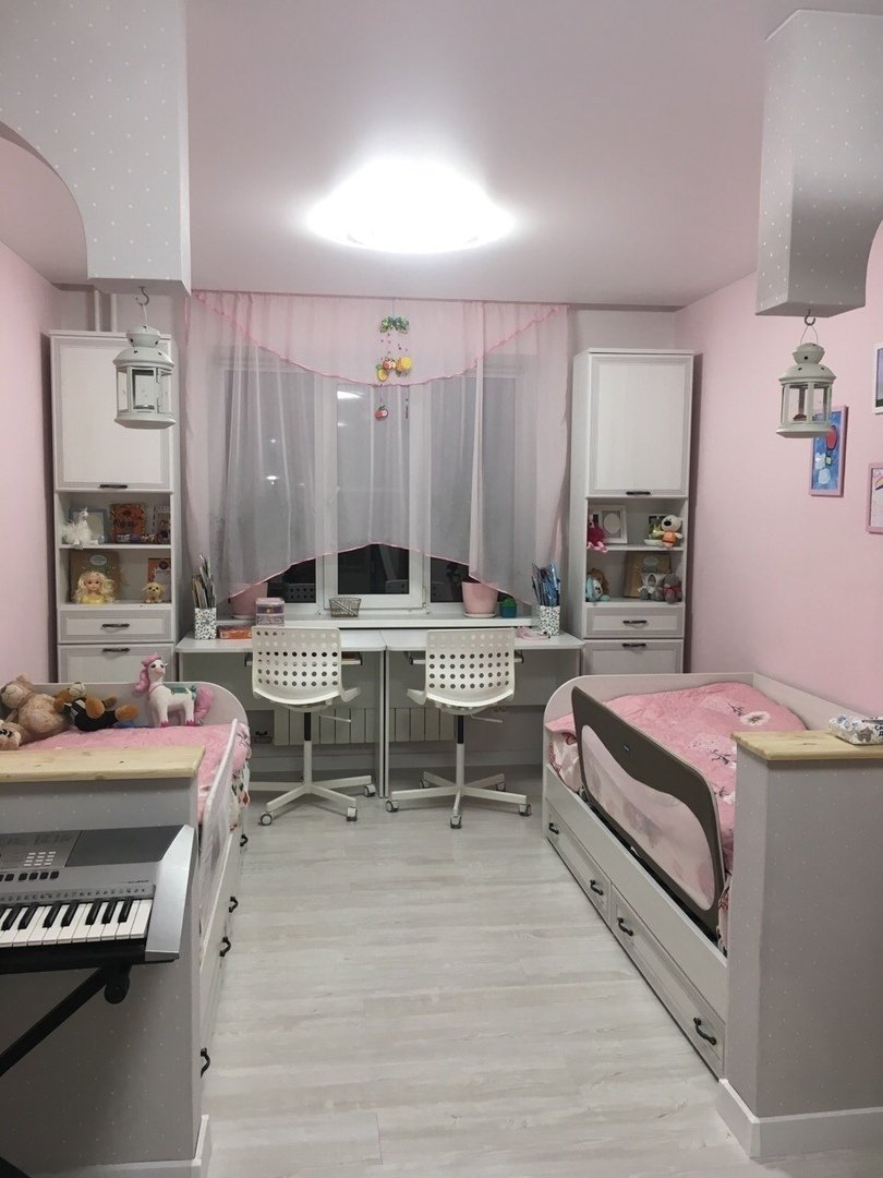 Детская комната для 2 девочек