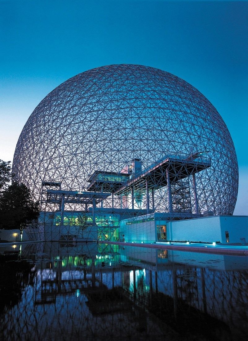 Музей экологии Биосфера Монреаль Канада