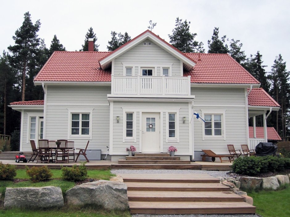 Фасады финских домов