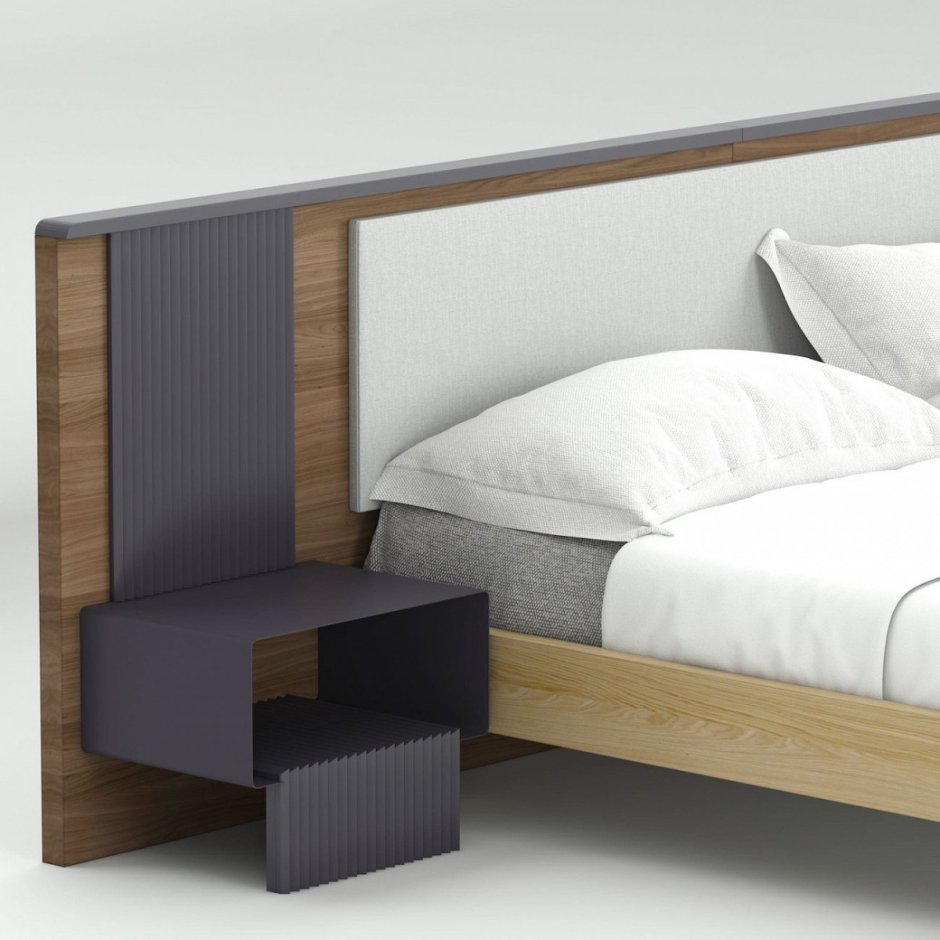 Кровать "Concept" 160 (функциональное изголовье)