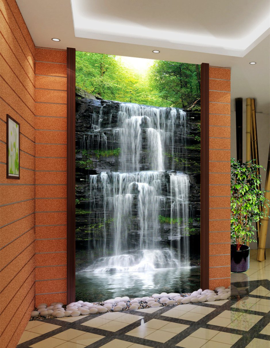 Настенный водопад для квартиры